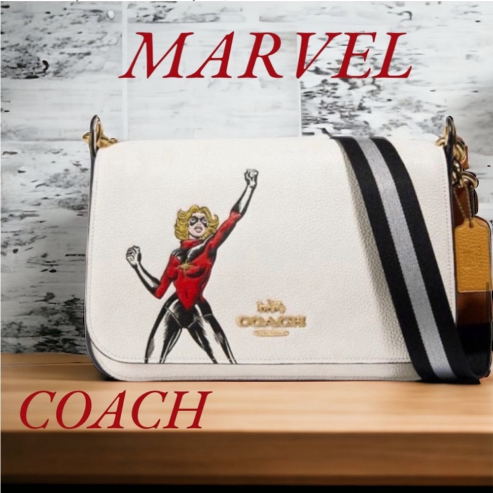 NWT Coach Marvel with Carol Danvers Women’s bag